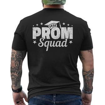 Prom Squad 2026 Graduate Prom Class Of 2026 Men's T-shirt Back Print - Monsterry UK