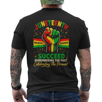 Property Of Nobody Junenth 1865 Freedom Pride Men's T-shirt Back Print - Monsterry