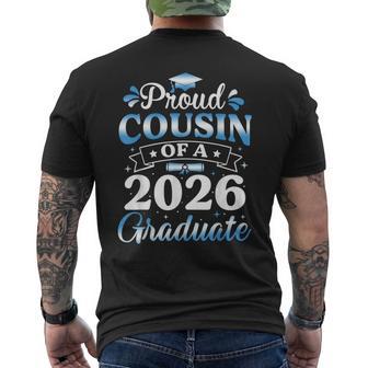 Proud Cousin Of A 2026 Graduate Senior Graduation 2026 Men's T-shirt Back Print - Thegiftio UK