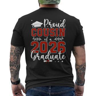 Proud Cousin Of A Class Of 2026 Graduate For Graduation Men's T-shirt Back Print - Monsterry UK