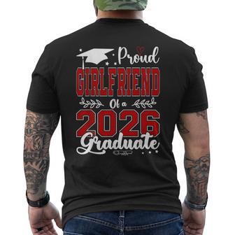 Proud Girlfriend Of A 2026 Graduate For Graduation Men's T-shirt Back Print - Thegiftio UK
