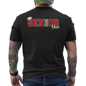 Proud Senior Dad 2026 Senior 2026 Dad Class Of 2026 Father Men's T-shirt Back Print - Thegiftio UK