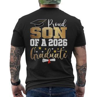 Proud Son Of A 2026 Graduate Son Graduation 2026 Men's T-shirt Back Print | Seseable UK