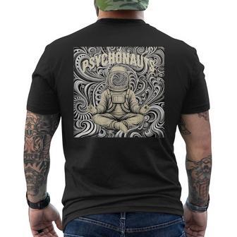 Psychonaut サイケデリック メンズTシャツ バックプリント - Kawaiitshirt