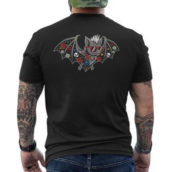 Punk Murciélago Punk Rocker Para Niños Pequeños Chicos Niños Camiseta Hombre Estampado Espalda - Regaloses