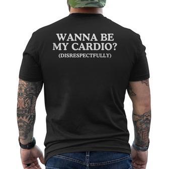 Quieroer Mi Cardio Divertido Desquiciado Humor Adulto Meme Obsceno In Mangas Camiseta Hombre Estampado Espalda - Regaloses