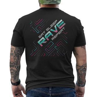 Rave Me House Música Techno Festivaliaje A Goa Camiseta Hombre Estampado Espalda - Regaloses