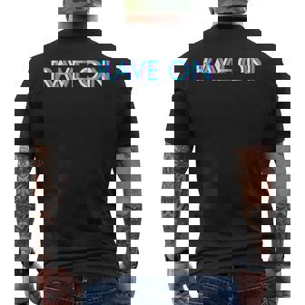 Rave On Techno Musique Hardcore Techno Gabber T-shirt imprimé au dos - Cadeauxyz