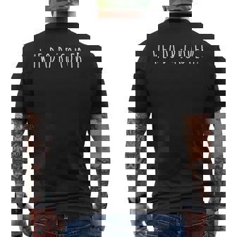 We Do Recover Addiction Recovery Awareness Men's T-shirt Back Print | Seseable UK