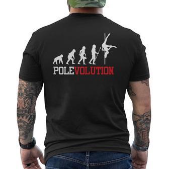 Regalo Para Bailarina De Pole Dance Poledance Evolution Camiseta Hombre Estampado Espalda - Regaloses