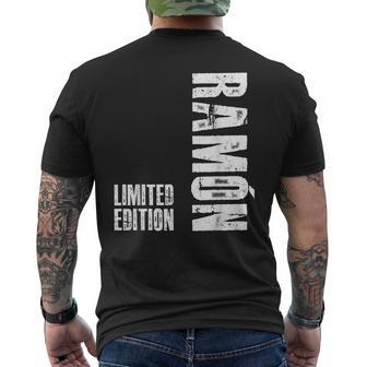 Regalo Personalizado Hombre Chico Nombre Ramon Camiseta Hombre Estampado Espalda - Regaloses