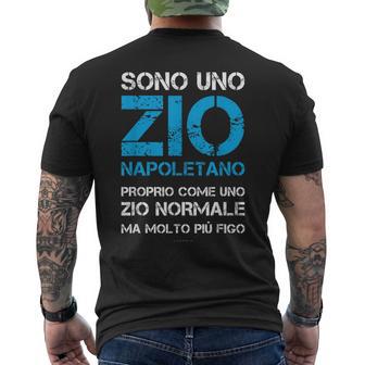 Regalo Zio Napoletano Del Napoli T-shirt da uomo con stampa posteriore - Novitaregali