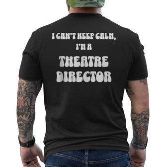 Regalos Divertidos Para Director De Teatrooy Un Director De Teatro In Mangas Camiseta Hombre Estampado Espalda - Regaloses