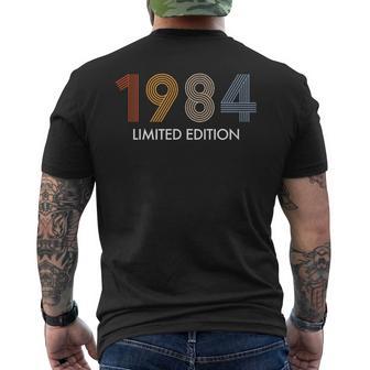 Retro 41 Jahre Jahrgang 1984 Limited Edition 41 Geburtstag T-Shirt mit Rückendruck - Seseable