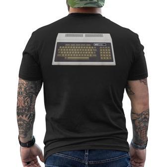 Retro Computer 03 メンズTシャツ バックプリント - Kawaiitshirt