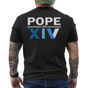Robert Francis Pope Leo Xiv Vatican Villanova Men's T-shirt Back Print - Thegiftio UK
