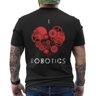 Robotique I Heart Love T-shirt imprimé au dos - Cadeauxyz