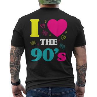 Ropa De Fiesta De Los Años 90 Estilo Retro Camiseta Hombre Estampado Espalda - Regaloses