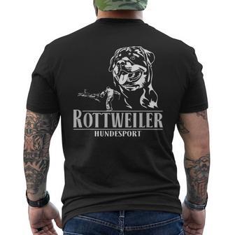 Rottweiler Igp Rottie Hundesport Hund Hunde T-Shirt mit Rückendruck - Seseable