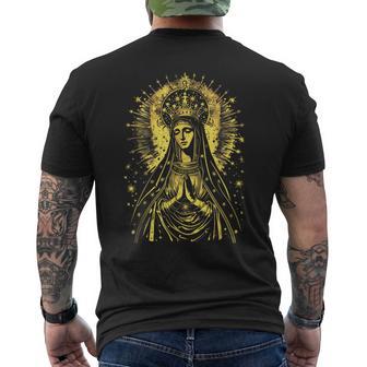 Saints Chrétiens Religieux Catholiques De Laierge Marie T-shirt imprimé au dos - Cadeauxyz