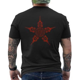 Sak Yantélection De Tatouages Bouddha Yantra Thaïlande Wat T-shirt imprimé au dos - Cadeauxyz
