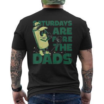 Saturdays Are Fore The Dads Golf Men's T-shirt Back Print - Thegiftio UK