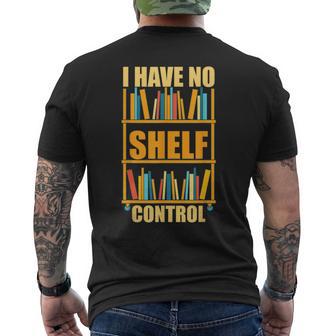 Scaffale Libri Regalo Divertente Per Nerd Libro Leggere T-shirt da uomo con stampa posteriore - Novitaregali