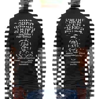 Schonend Behandeln Oldtimer Ist 33 Plakette 33 Geburtstag T-Shirt mit Rückendruck - Seseable