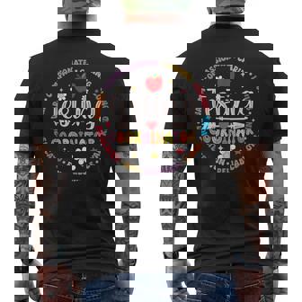 School Testing Coordinator State Test Day Exam Men's T-shirt Back Print | Seseable UK