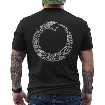 Serpent Gothique Ouroboroserpentymbole De L'éternité T-shirt imprimé au dos - Cadeauxyz