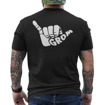 Shaka Gromintage Retrourfer メンズTシャツ バックプリント - Kawaiitshirt