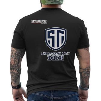Shinagawa CityExe_8_Jevonniecott メンズTシャツ バックプリント - Kawaiitshirt