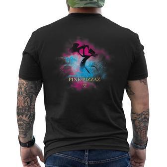 Silhouette Deaxophone Pizzaz Rose Panthère Rose T-shirt imprimé au dos - Cadeauxyz