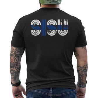 Sisu ノベルティtシャツ フィンランド国旗 スオミ旗 メンズTシャツ バックプリント - Kawaiitshirt