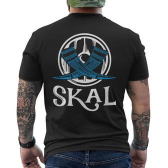 Skal Odin Citationiking Homme Du Nord T-shirt imprimé au dos - Cadeauxyz