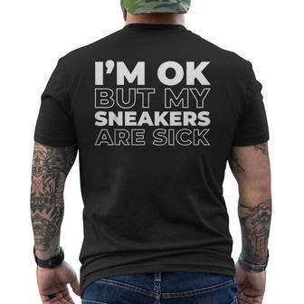 Sneakers Streetwear Shoes Trainers Head Sneakers Men's T-shirt Back Print - Thegiftio UK