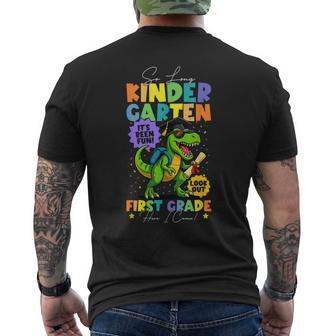 So Long Kindergarten Graduation Class 2025 Dinosaur Kids Men's T-shirt Back Print - Monsterry UK