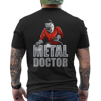 Soldador Metal -Oldaroldadura Camiseta Hombre Estampado Espalda - Regaloses