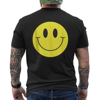 Sonriendo Positividad Energía In Mangas Camiseta Hombre Estampado Espalda - Regaloses