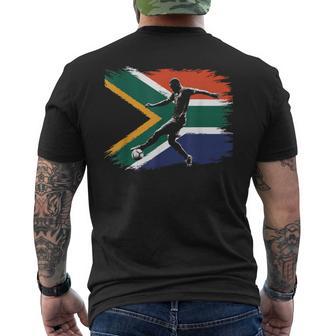 South Africa Soccer Men's T-shirt Back Print - Thegiftio