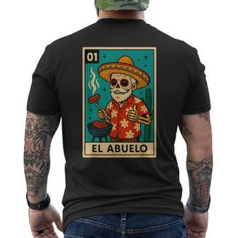Spanish-Mexican Bingo El Abuelo Men's T-shirt Back Print - Thegiftio UK