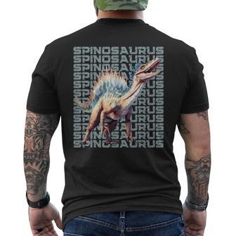 Spinosaurus Dinosauriopinosaurus Dinosaurio Camiseta Hombre Estampado Espalda - Regaloses