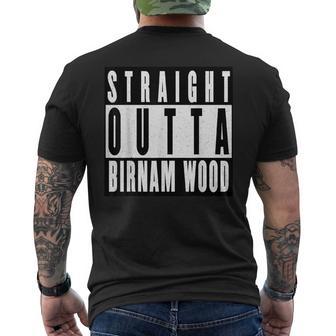 Straight Outta Birnam Wood Shakespeare Macbeth Men's T-shirt Back Print - Thegiftio