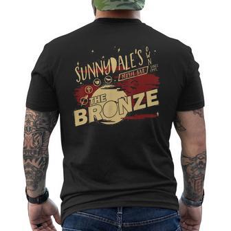 Sunnydale_X27_S El Clásico De Bronce Camiseta Hombre Estampado Espalda - Regaloses