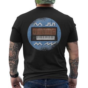 Synthétiseur Analogique Modulaire Adsrintage T-shirt imprimé au dos - Cadeauxyz
