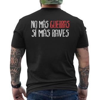 Techno Música Electrónica Dj Festival Fiesta Rave Camiseta Hombre Estampado Espalda - Regaloses