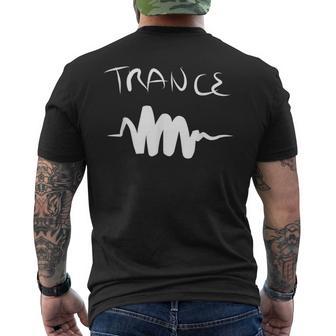Techno Trance Music Divertida Para Hombre Camiseta Hombre Estampado Espalda - Regaloses