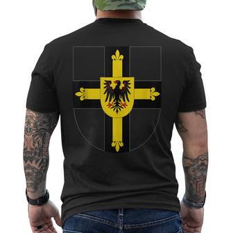 Teutónica Orden De La Cruz In Mangas Camiseta Hombre Estampado Espalda - Regaloses