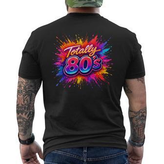 Totally Costume De Fête Rétro Années 80 T-shirt imprimé au dos - Cadeauxyz
