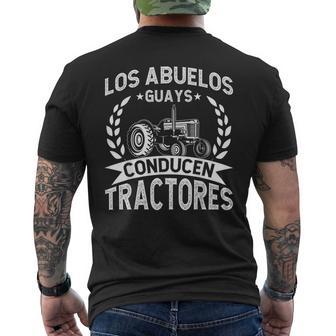 Tractor Agricultor Abuelos Guays Conducen Tractores Camiseta Hombre Estampado Espalda - Regaloses